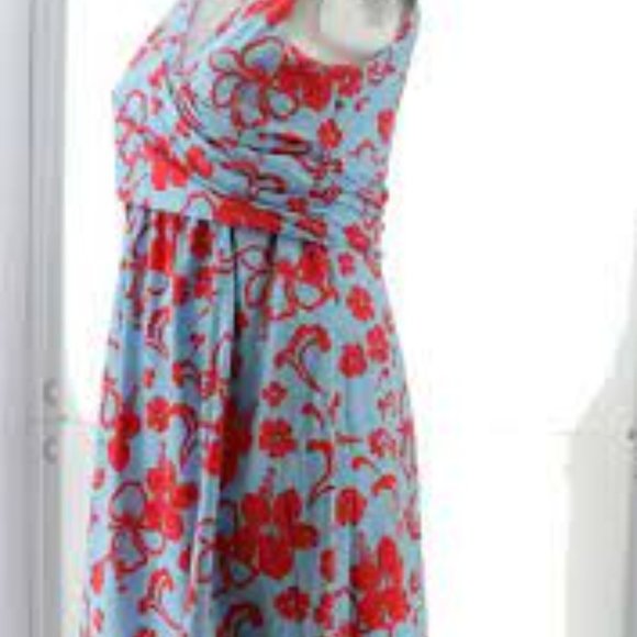 EUC Plus Size Land's End Sleeveless Fit & Flare Dress - Size 1X - Picture 2 of 12